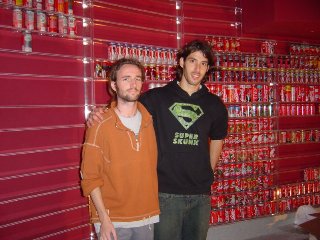 Liwski's collection at Coca-Cola Israel visitor center